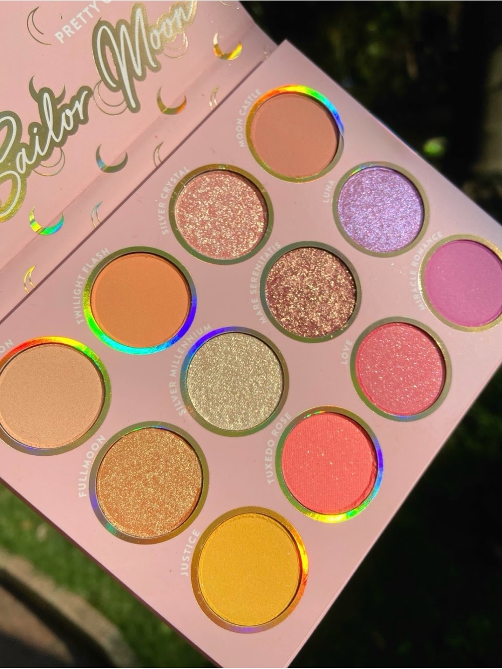 Colourpop x Sailor Moon Pretty Guardian Eyeshadow Palette 12 Colors Limited